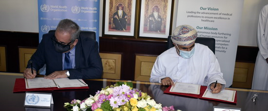 WHO signs agreement to support online medical education in Oman