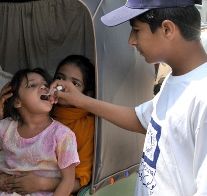 Direct disbursement mechanism for polio workers