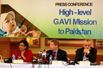 Immunization leaders call for increased political support for immunization in Pakistan