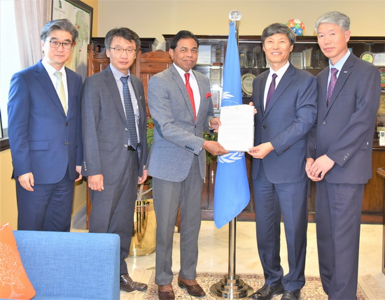 WHO welcomes Republic of Korean support to Pakistan to combat COVID-19