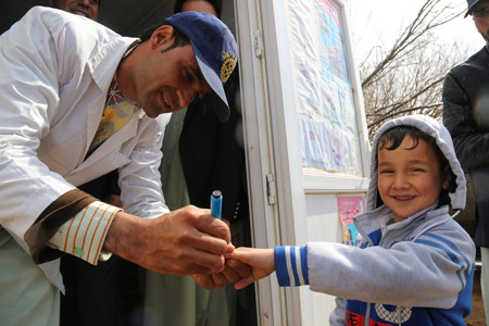 Regional Health Ministers rally to support immediate steps to stop polio from paralyzing children in the Gaza Strip