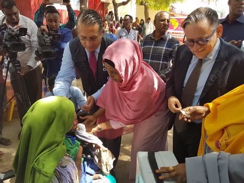 Somalia to conduct second round of focused polio vaccination activity in Banadir and Lower and Middle Shabelle regions