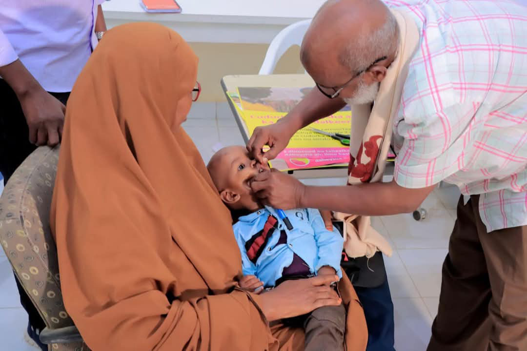 Ahmed Moalim Hirsi retires after dedicating 26 years on the frontlines of polio eradication in Somalia