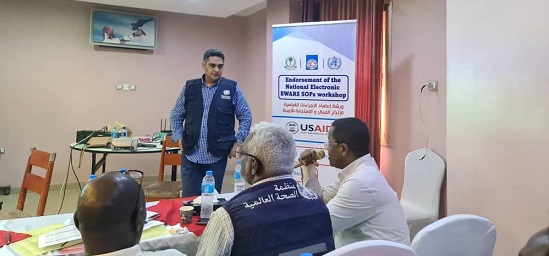 WHO rolls out EWARS in Sudan to facilitate early detection and timely response to disease outbreaks