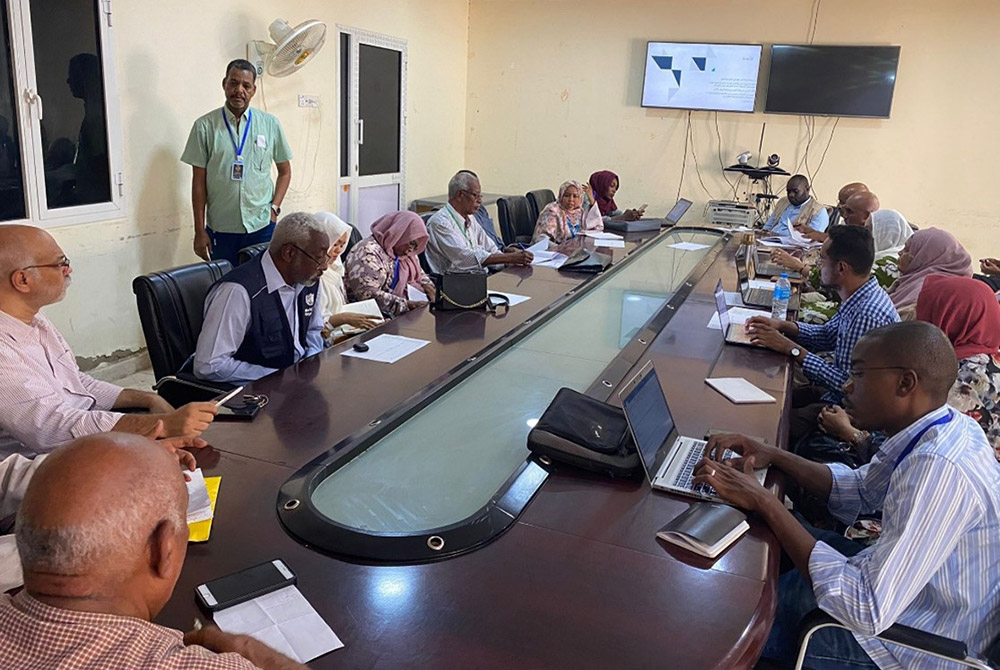 EU funding lets WHO strengthen health emergency response coordination in Sudan