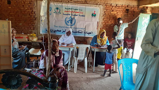 WHO-supported mobile clinics help improve access to primary health care in Sudan