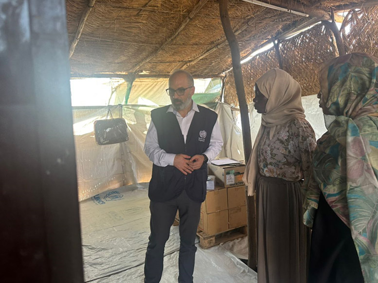 Sudan: WHO deploys a team to Gedaref and Kassala to assess the health needs of communities newly displaced from Al Jazirah