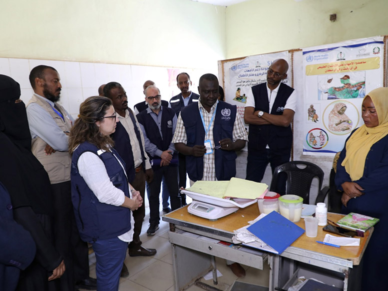 Sudan: WHO deploys a team to Gedaref and Kassala to assess the health needs of communities newly displaced from Al Jazirah