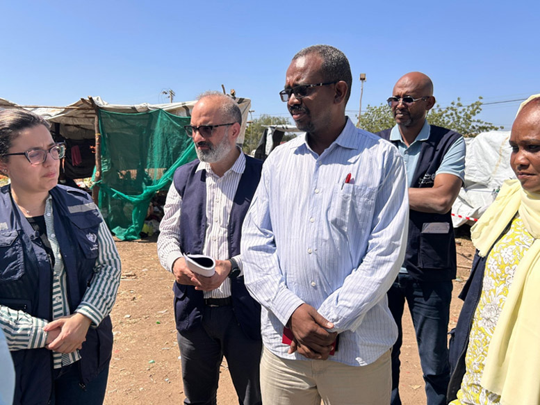 Sudan: WHO deploys a team to Gedaref and Kassala to assess the health needs of communities newly displaced from Al Jazirah