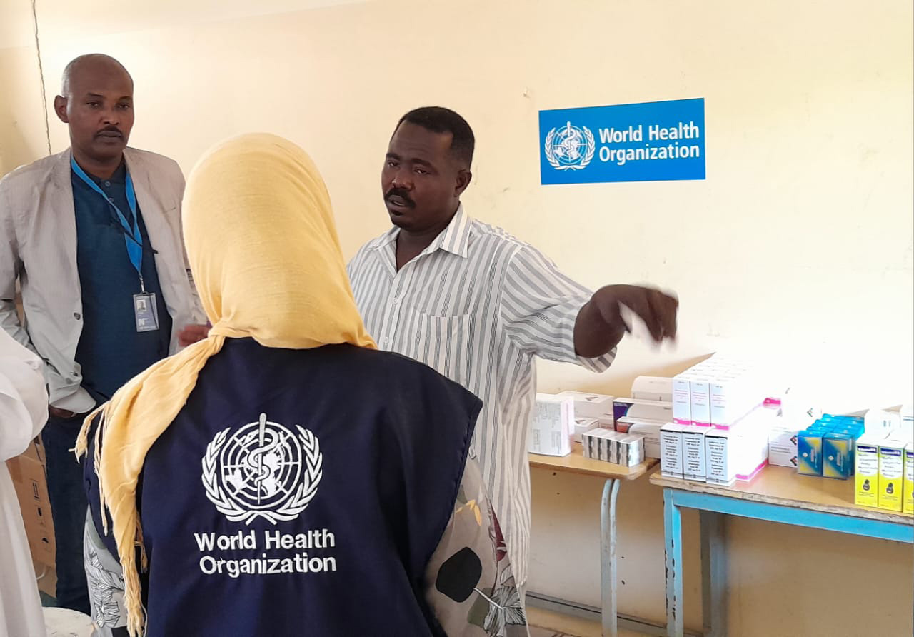 WHO-supported clinics help restore health and hope for displaced people in Sudan