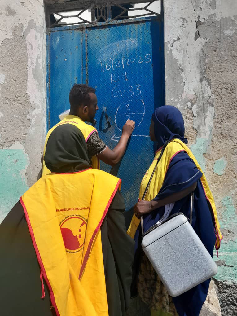 Somalia launches a campaign to vaccinate 2.5 million children against polio