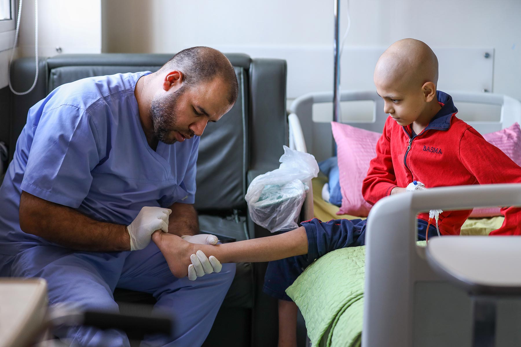 Thaer Al-Ali: nursing on the frontline