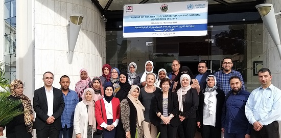 Training of trainers workshop for primary health care nurses in Libya