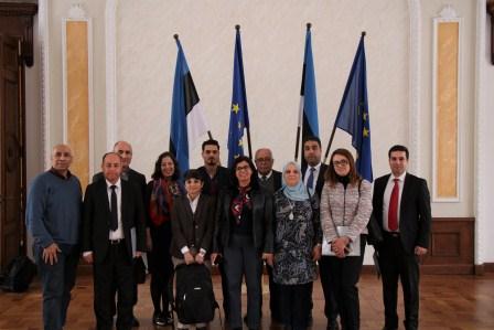 La photo nous montre des participants à la visite d'étude sur la santé numérique en Estonie