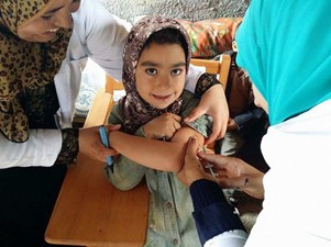 Progress towards measles elimination in the Region