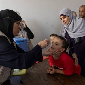 First phase of polio campaign concludes successfully in Gaza 