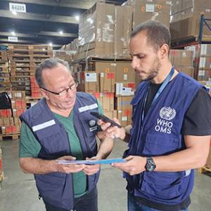 Invisible warriors in Lebanon: the essential work of WHO’s logistics and supplies officer